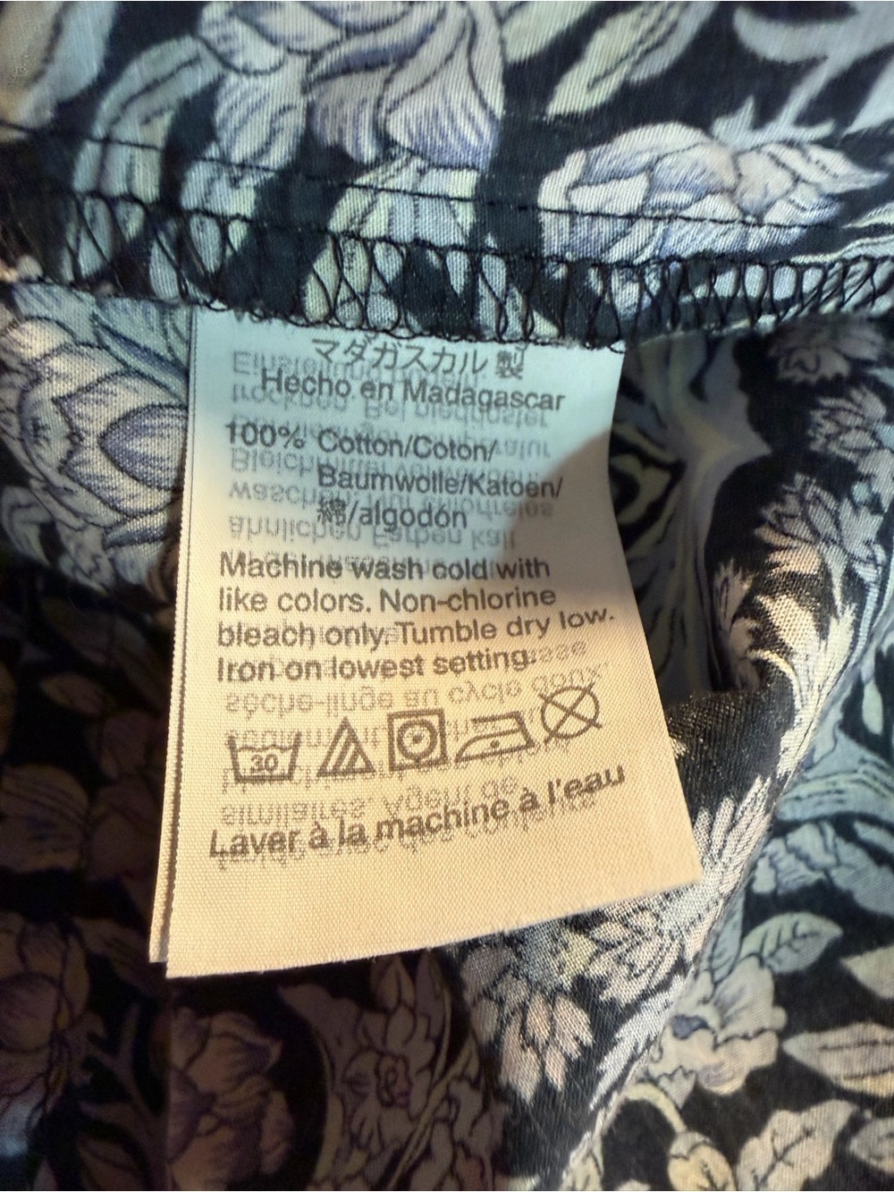 J. Crew x Liberty London Button-Up ‘Perfect Shirt’ in “Junes Meadow Floral” Sz 8 - Picture 9 of 16